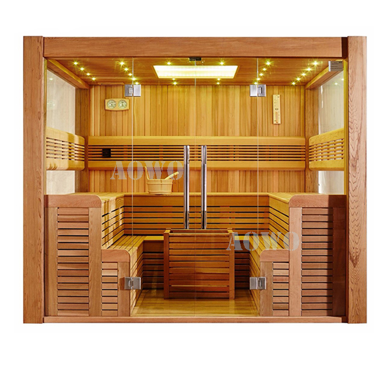 Large Size Factory Manufacture Various Hot Sale Large Traditional Stone Sauna Dry Sauna Room