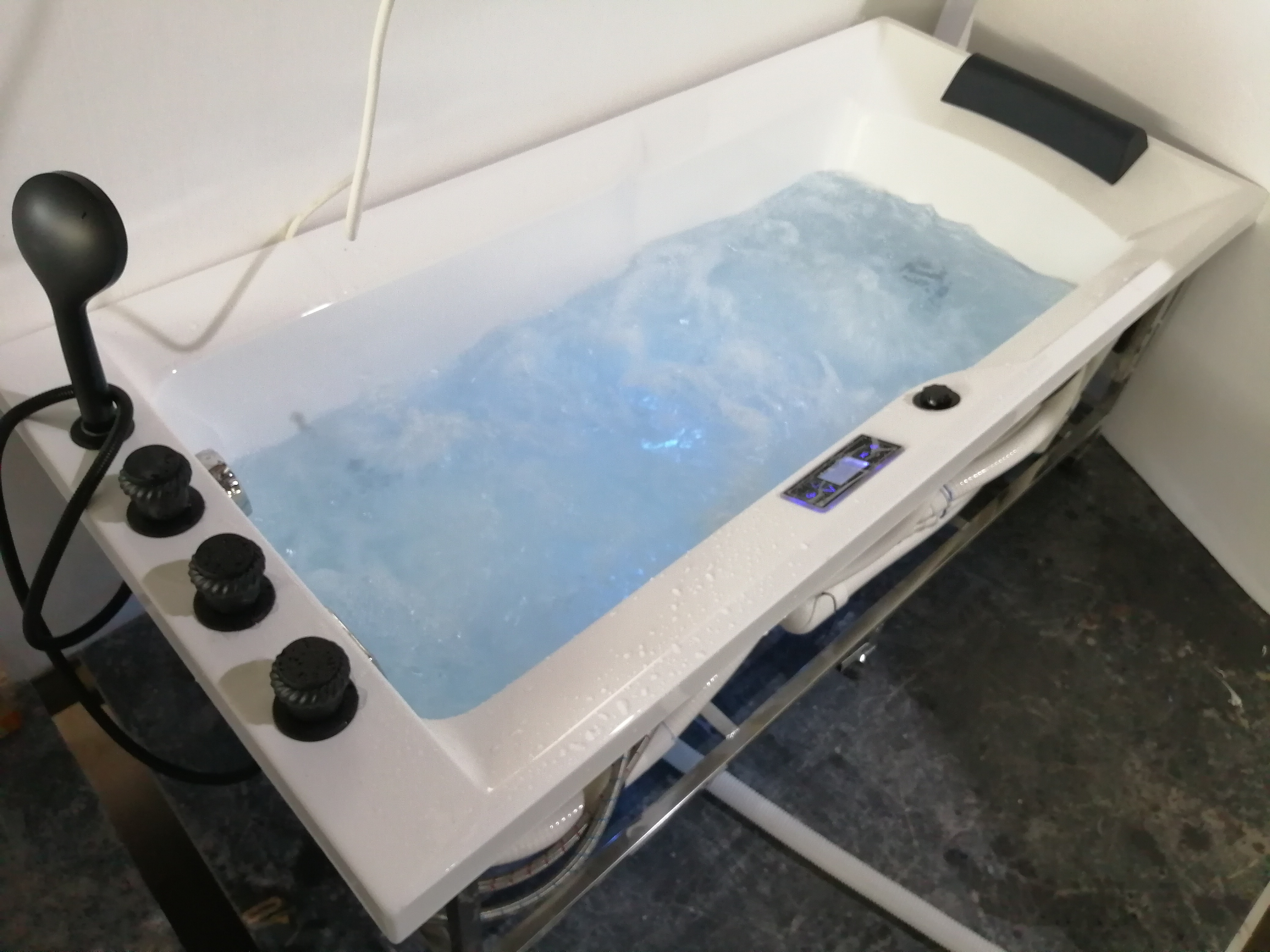 aowo high quality modern drop in rectangle shape whirlpool massage acrylic bathtub