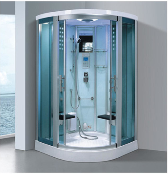 Modern Fashion Full Body Wet Steam Room Sauna and Shower Indoor